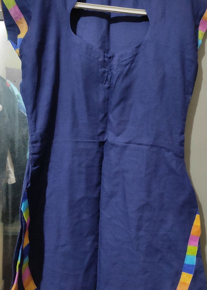 Nevy Blue Kurti Xs Size