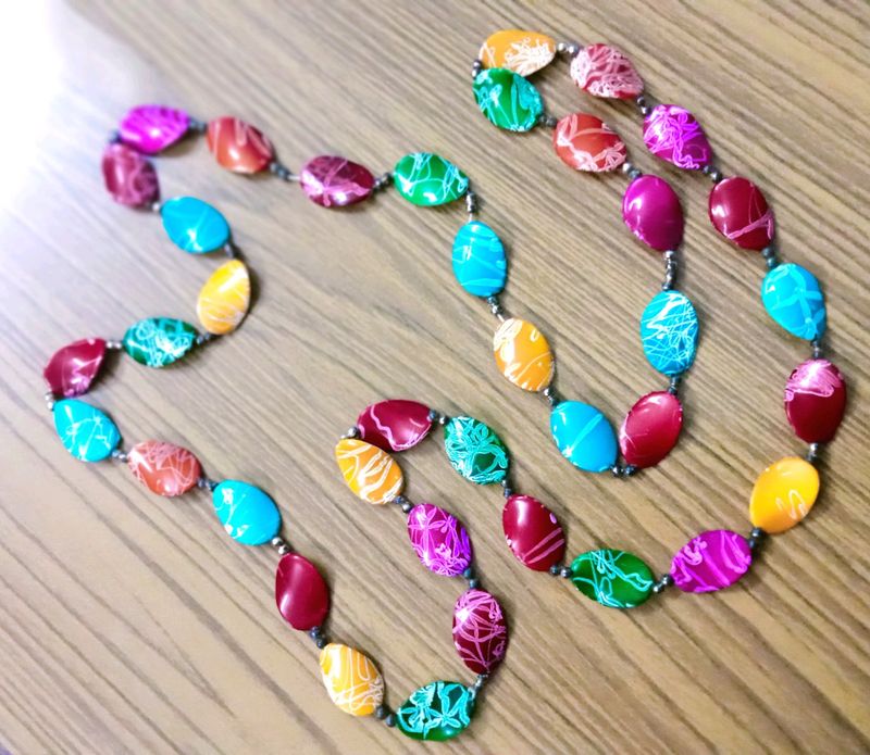 Onyx Stone Necklace, Multicoloured Jewellery