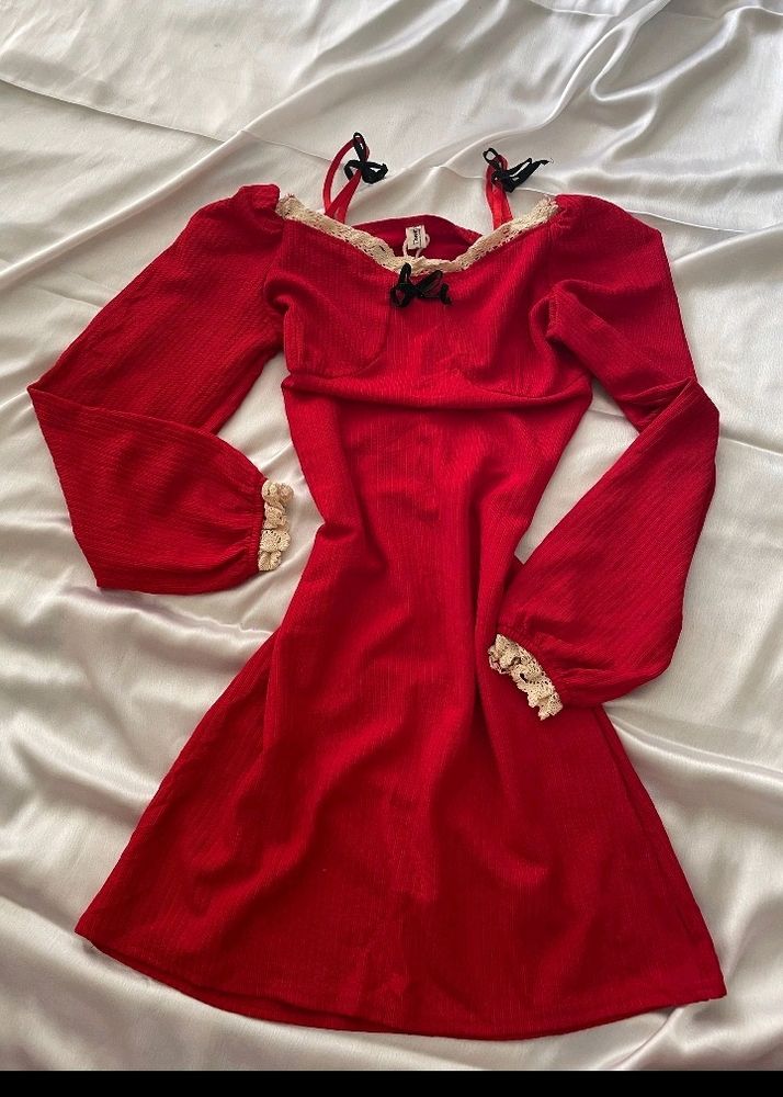 Red Vintage Dress