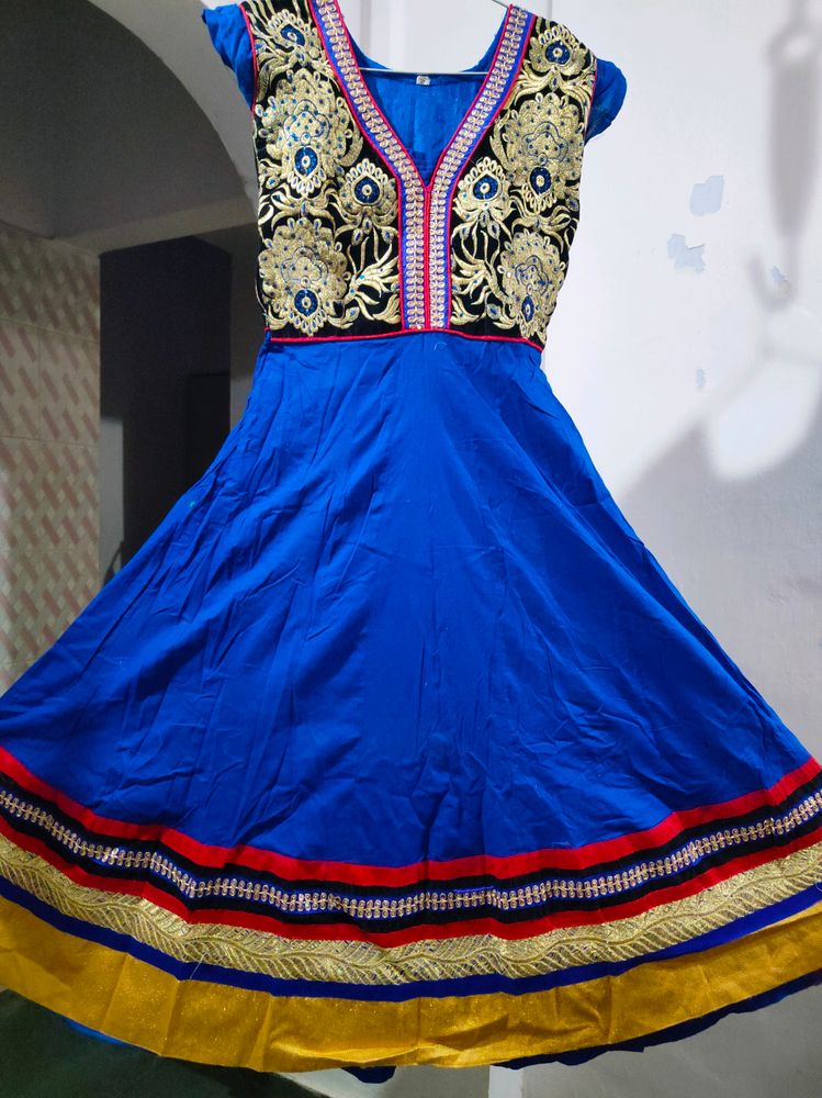 Anarkali Dress Top Without Dupatta And Salwar