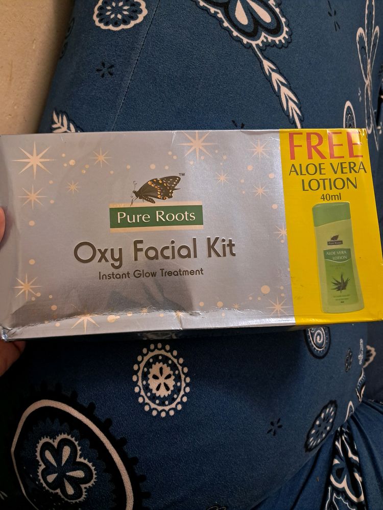 New With Tag PURE Roots Brand OXY facial Kit