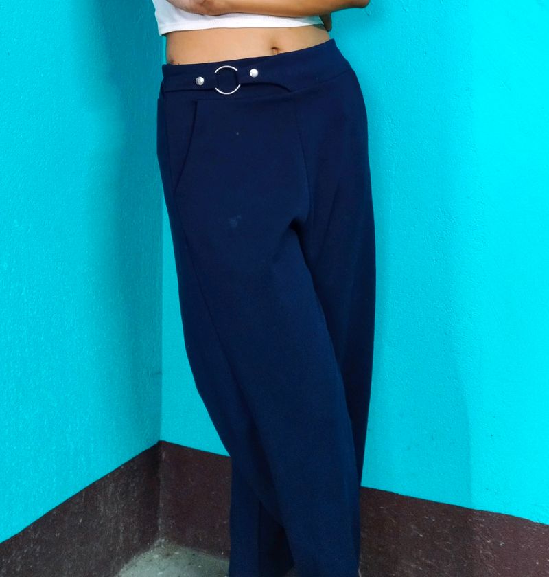 Blue Formal Wide Leg Trouser 💙