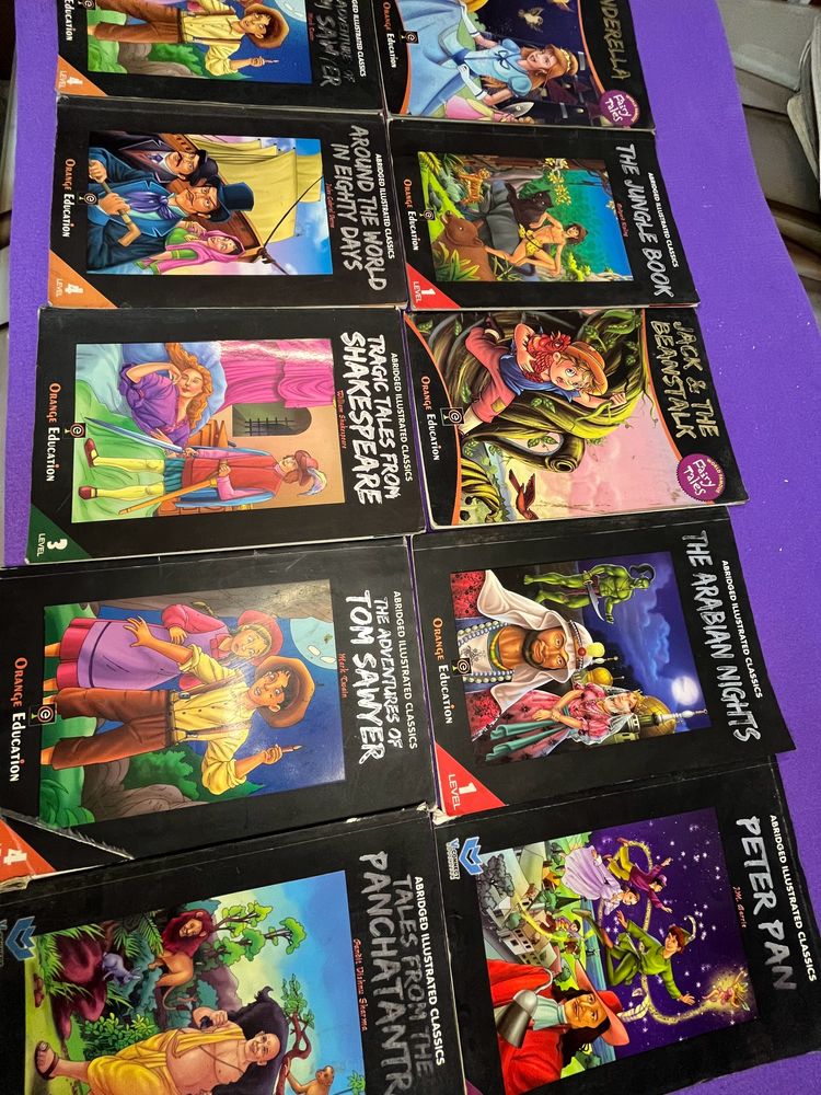 Set Of 11Story Books