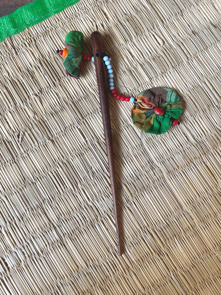 Wooden Handicraft Hair Stick