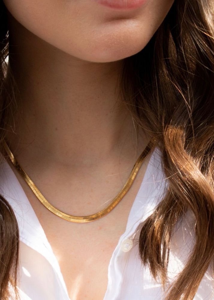 Plain Golden Neckchain