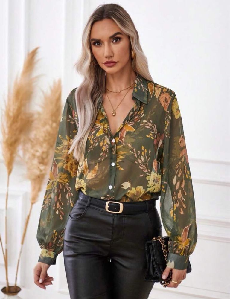 ZARA Floral Shirt