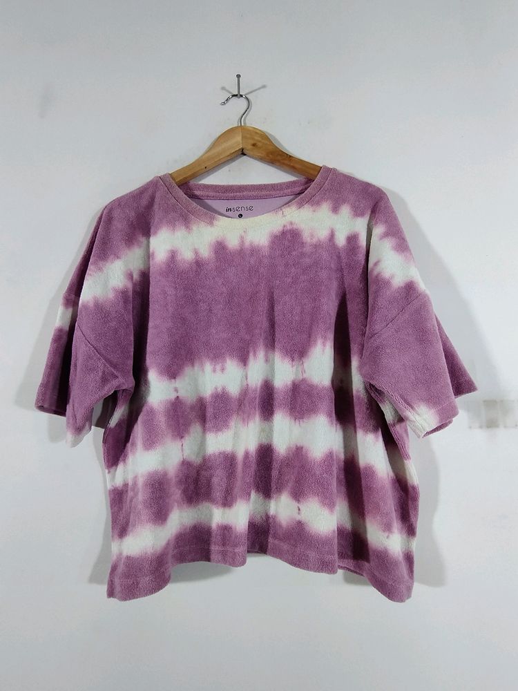 Lavender And White Top (Women's)