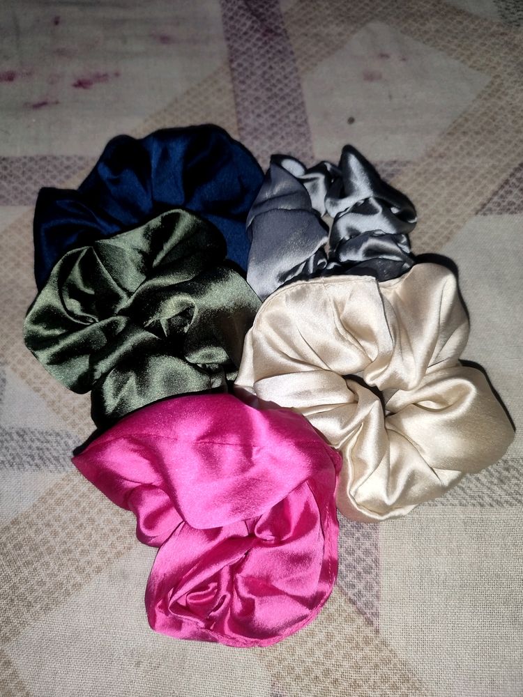 Satin Scrunchies