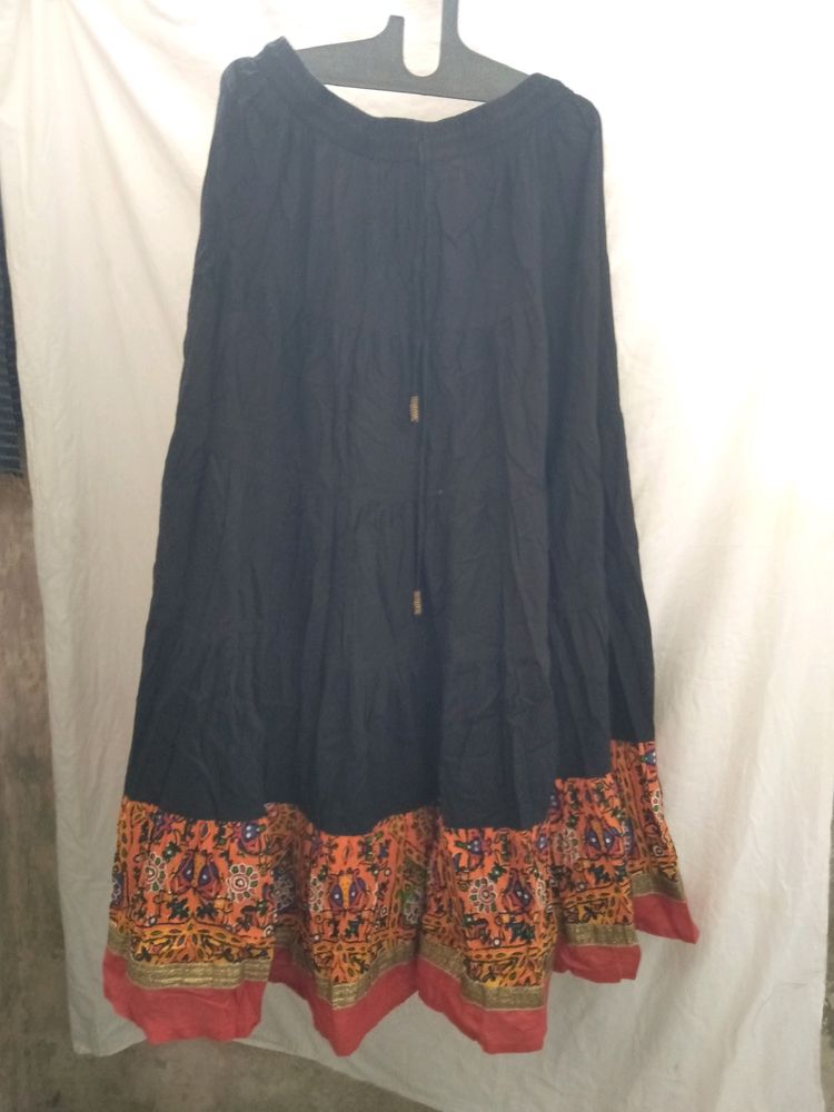 Black Ethnic Skirt