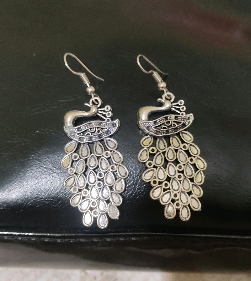 Oxidised Earrings