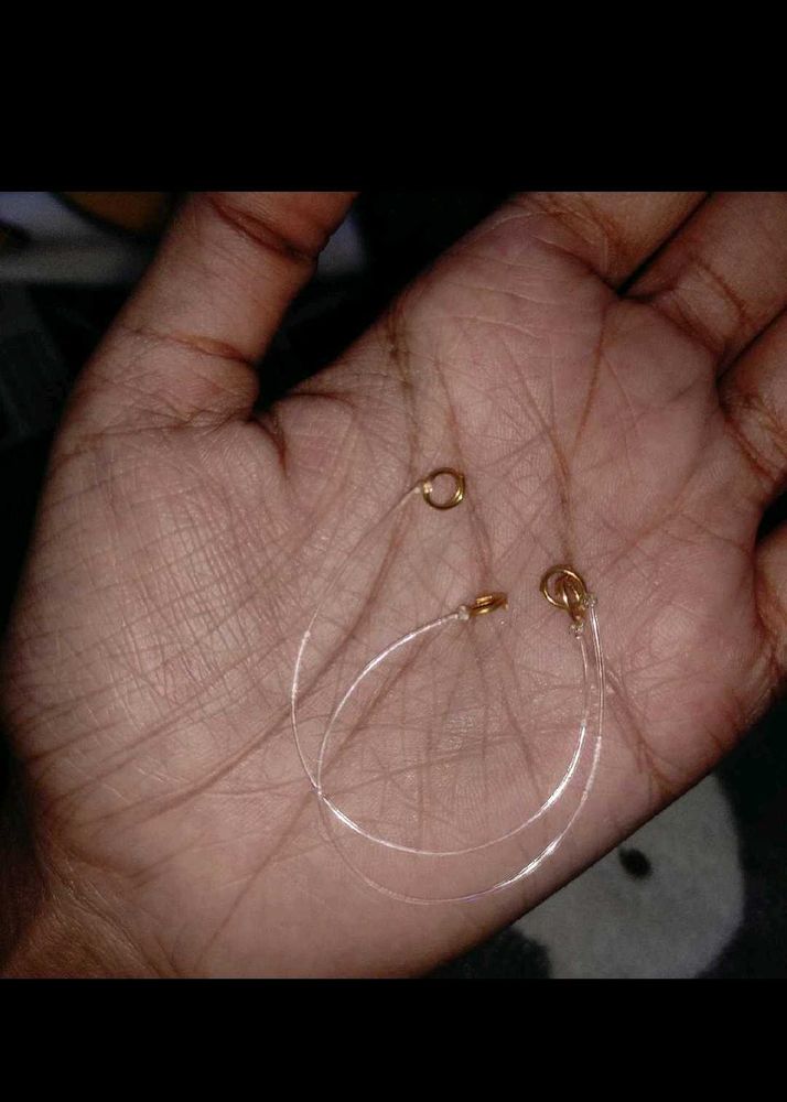 Transparent Earrings Chain