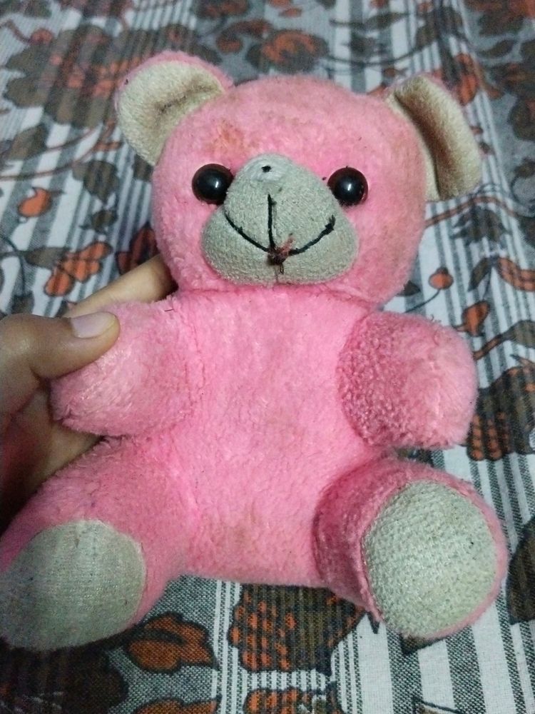 Soft Teddy Bear (Pink)