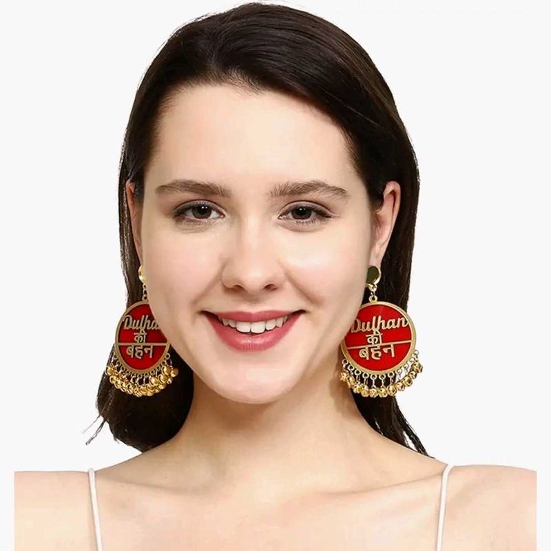 Haldi And Mehendi Bridesmaid Earrings