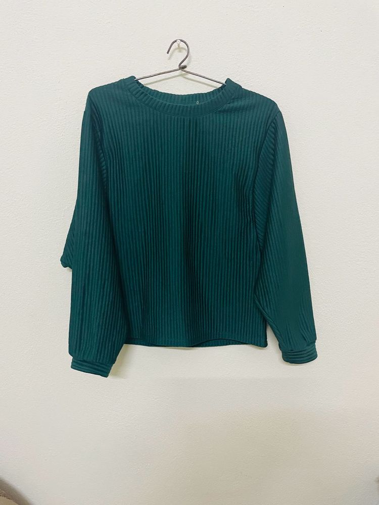 Sweatshirt Green New