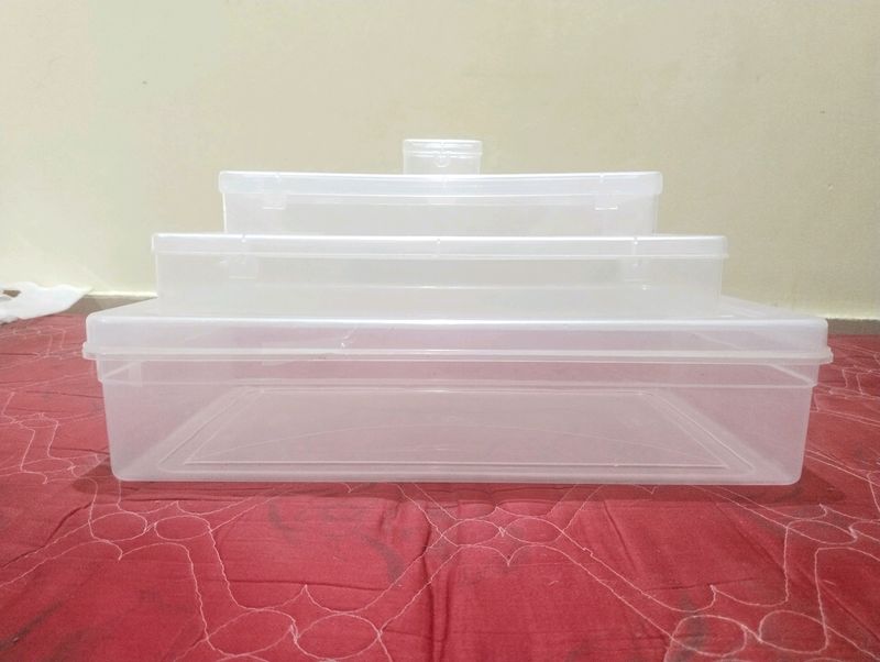 Set Of 4 Storage Boxes