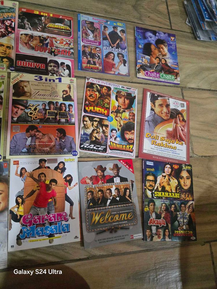 35 Hindi Dvds Cd Disc