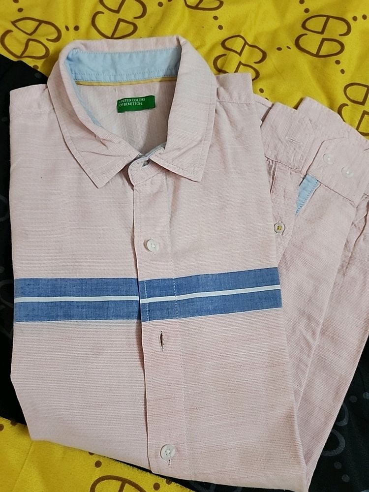 Benerron Pink Shirt Not In Use Any More