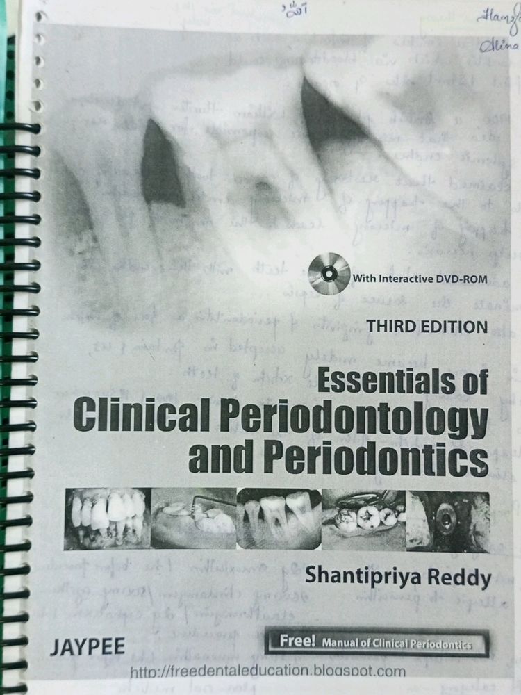 Periodontolgy by Shantipriya Reddy (Spiral Binded)