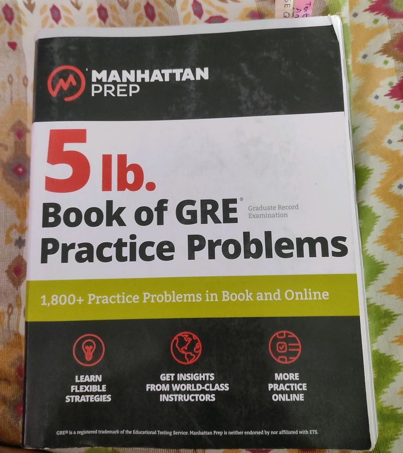 Manhattan Prep 5lb Book For GRE