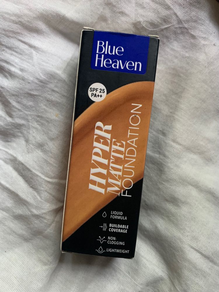 Blue Heaven’s Hyper Matte Foundation