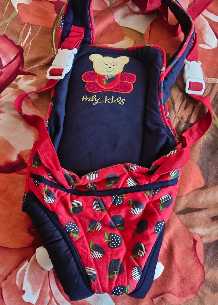 Baby Carrier Red N Blue Colour