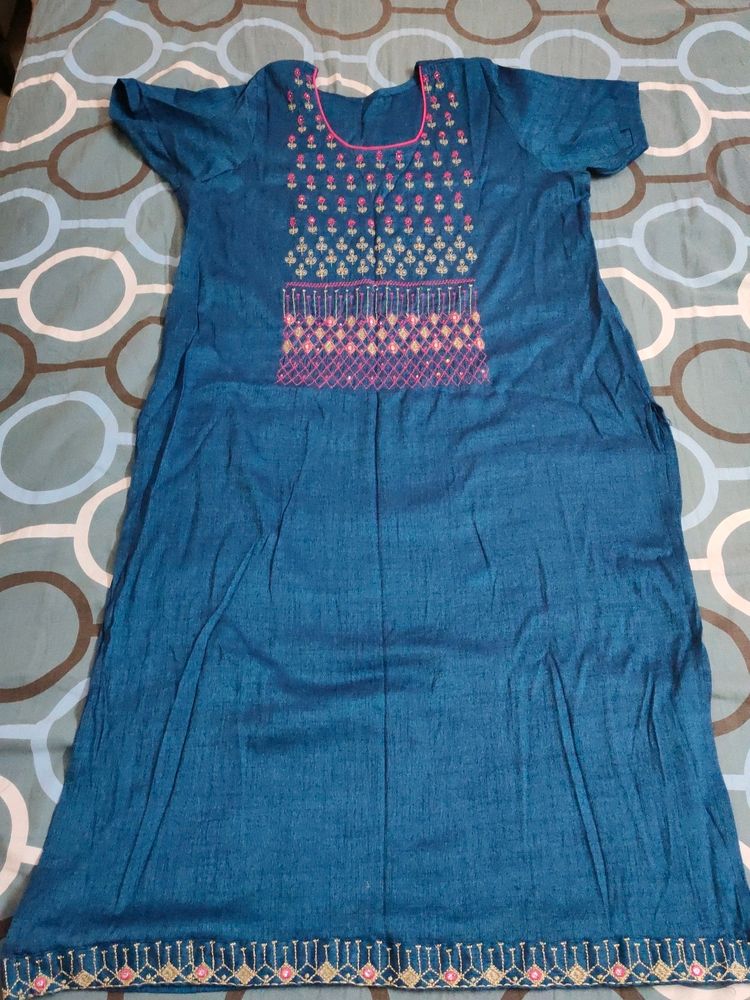 Cotton Silk Kurta