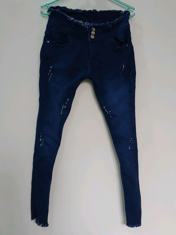 Blue Skinny Fit Jeans