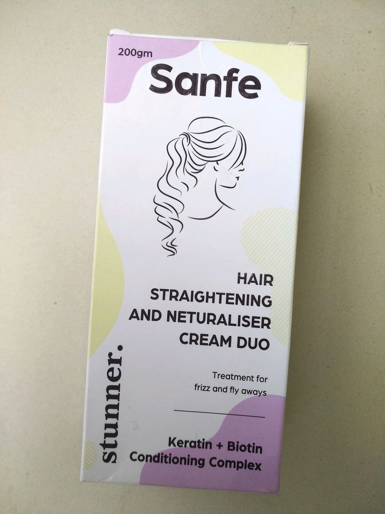 Sanfe Hair Straightening Cream