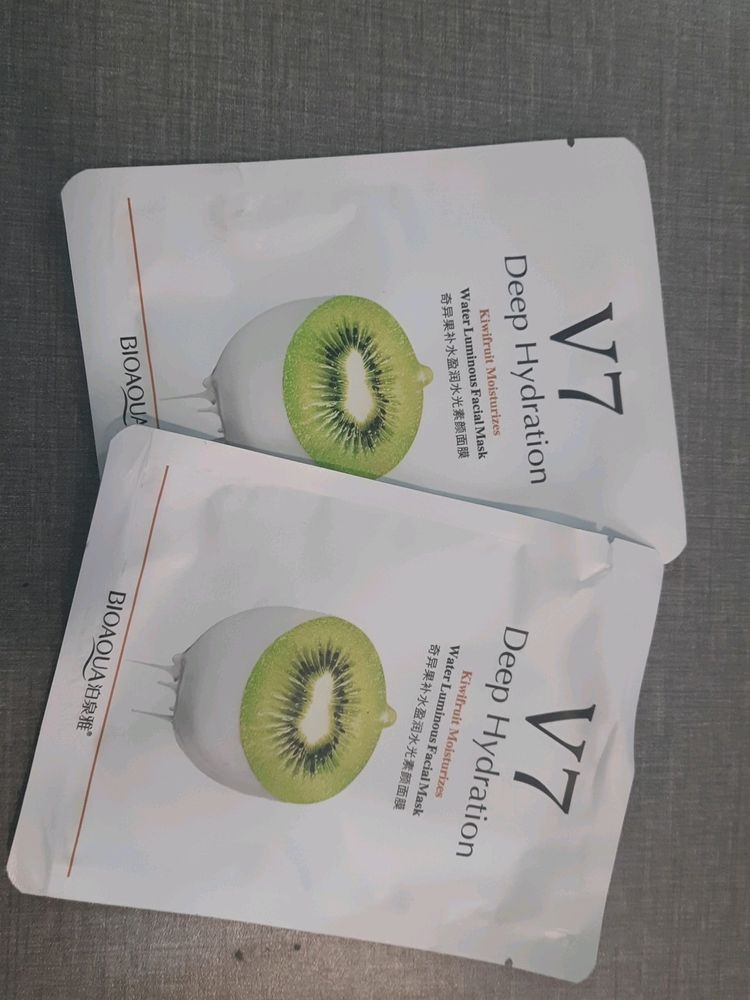 V7 DEEP HYDRATION FACIAL MASK(pack Of 2)