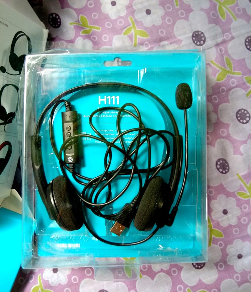 USB Headphone( With Mic & Sound Control)