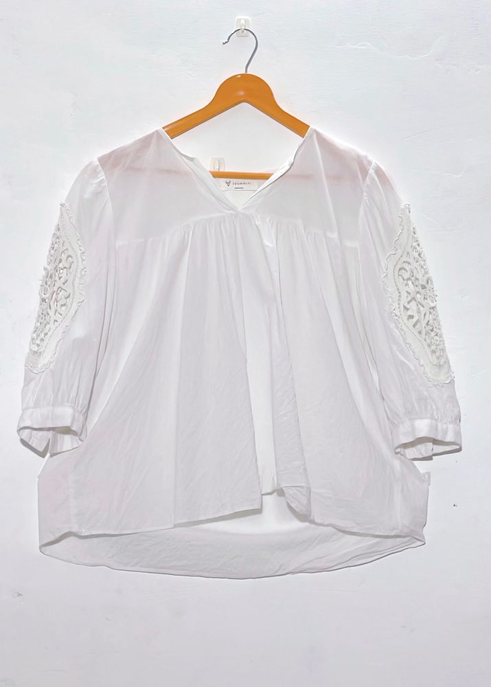 Stylish White WomenTop Newtop Small