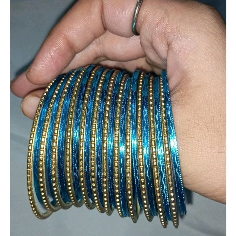 Festive Wear Blue Bangles