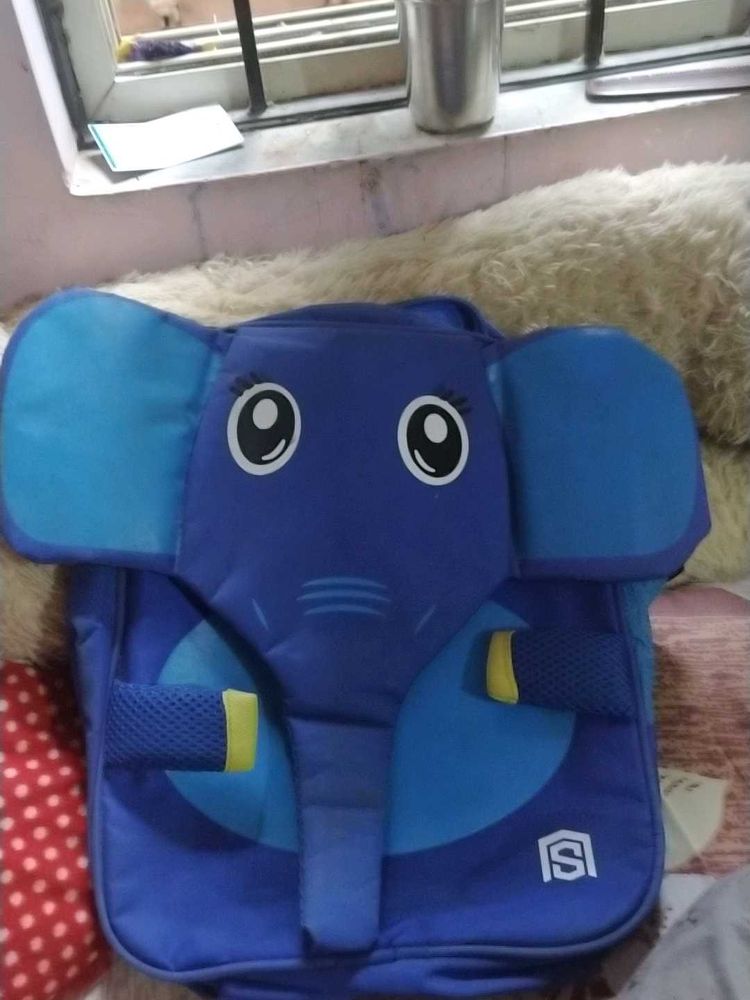 A Blue Elephant Bag