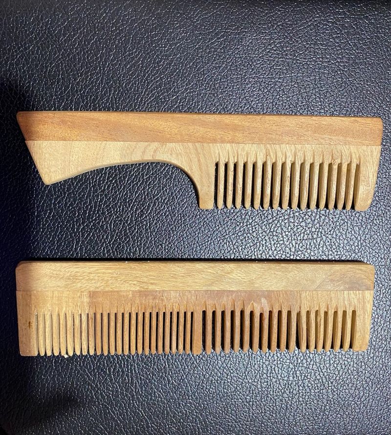 WOOD COMB (Pack of 2)