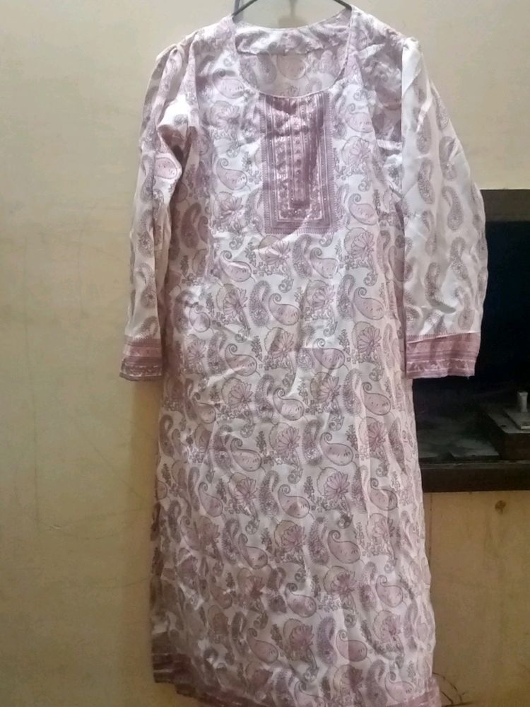 Kurta Pjama With Duptta Set