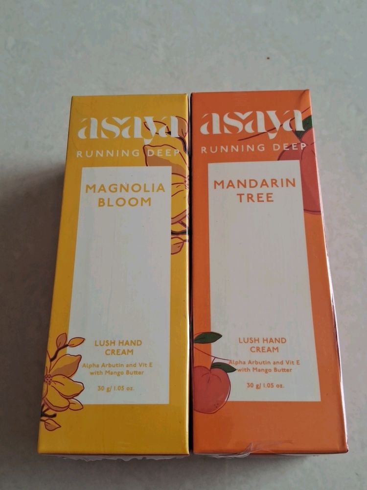 Asaya Hand Cream Combo Of 2