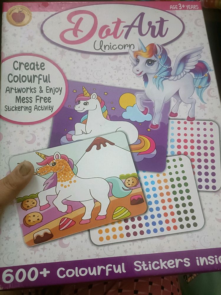 Dot Art Unicorn Game For Kids