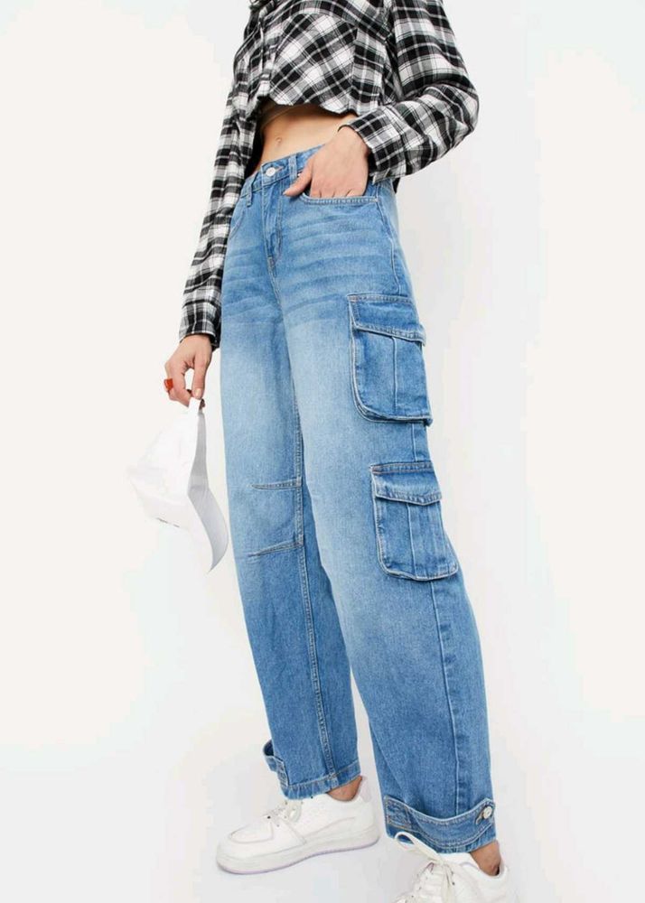 Women Cargo Jeans