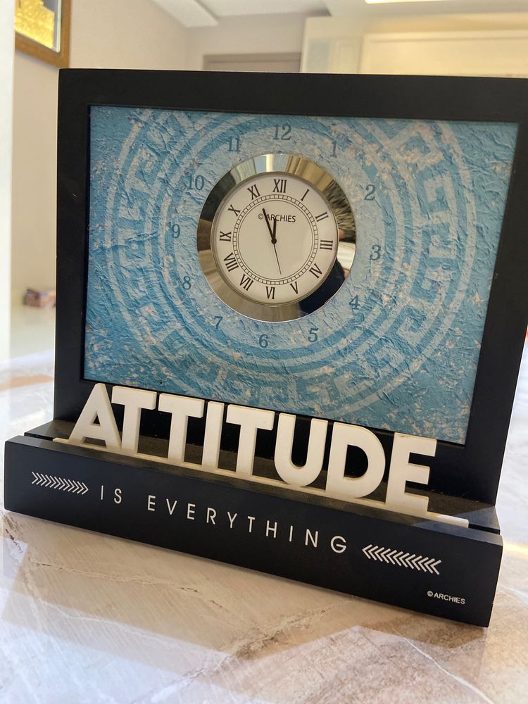 Classy Clock Attitude