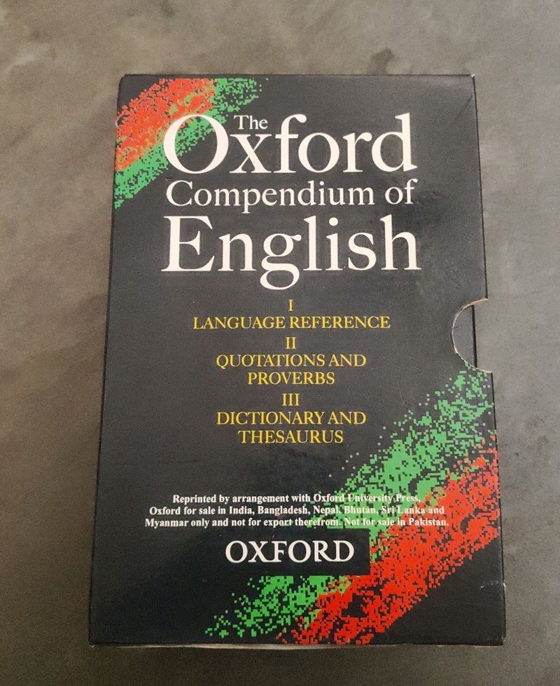 The Oxford Compendium Of English