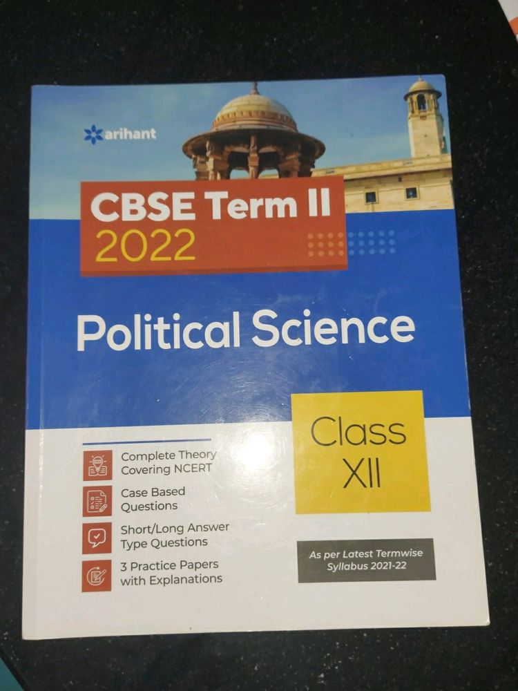 Cbse Political Science Arihant Class 12