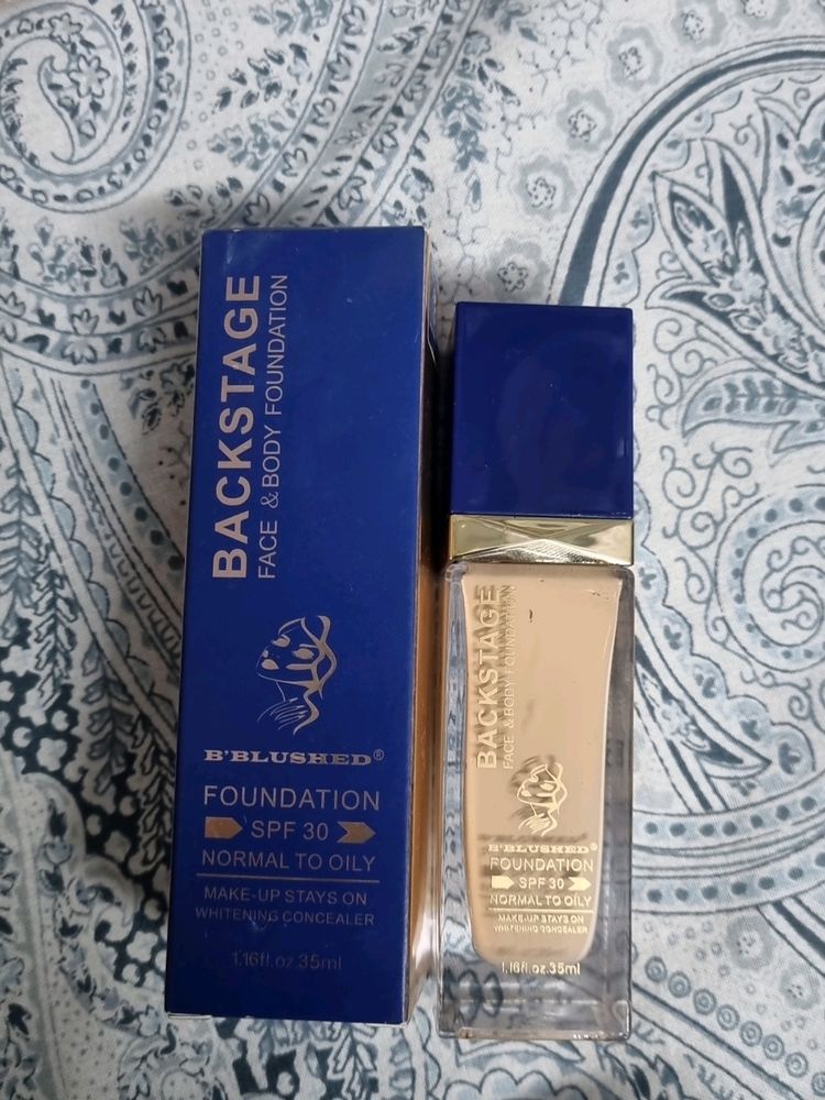 BBLUSHED BACKSTAGE FACE AND BODY FOUNDATION