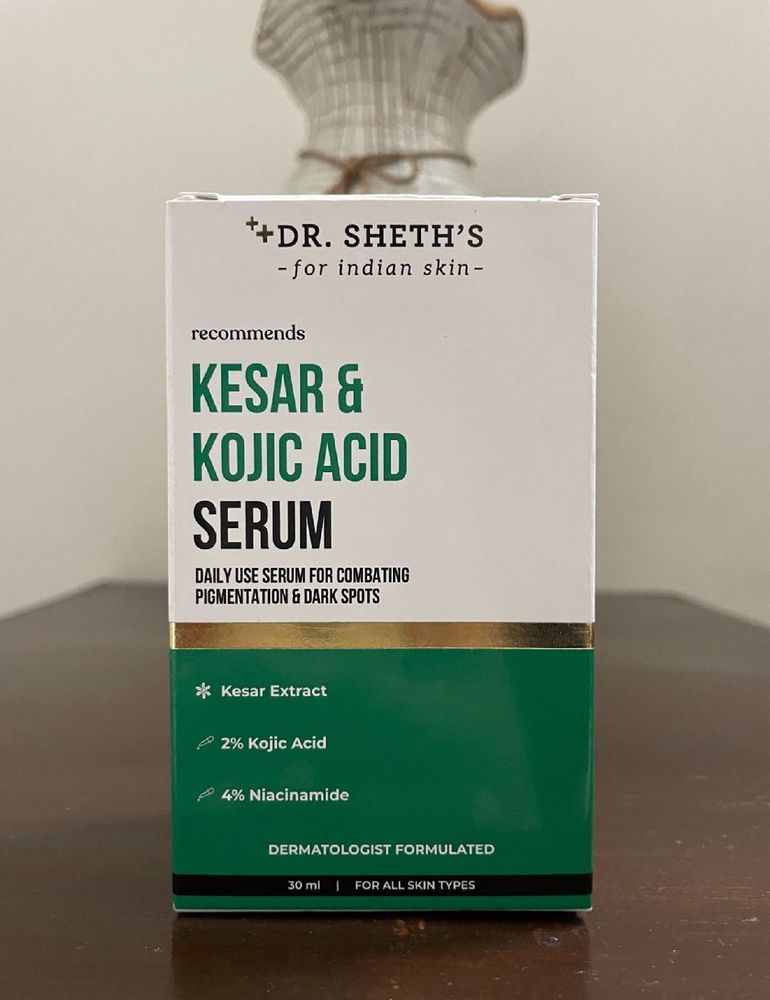 Dr Sheths Kesar & Kojic Acid Serum New