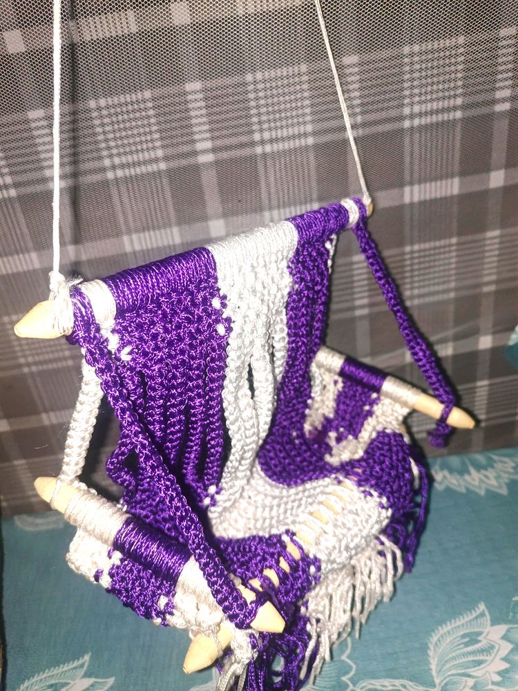 Beautiful Handmade Macrame Swing Jhula