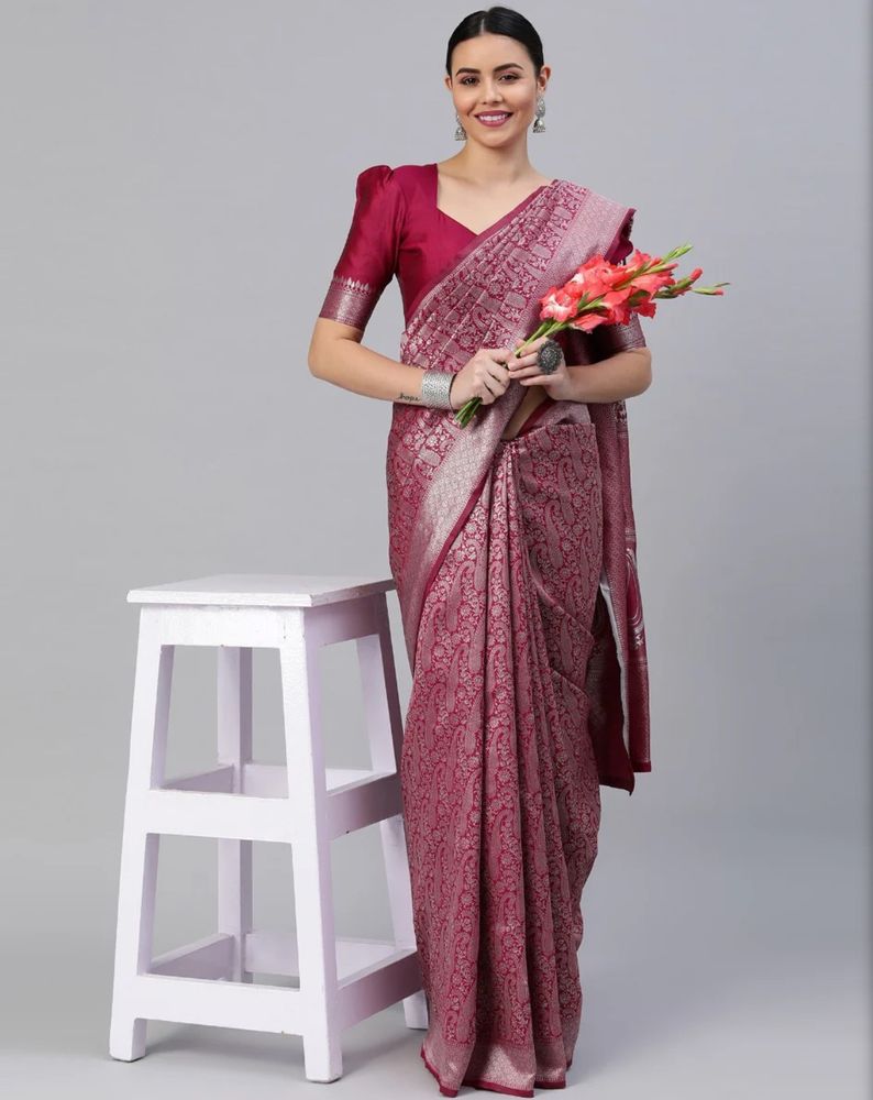 Women And Girls Silk Saree