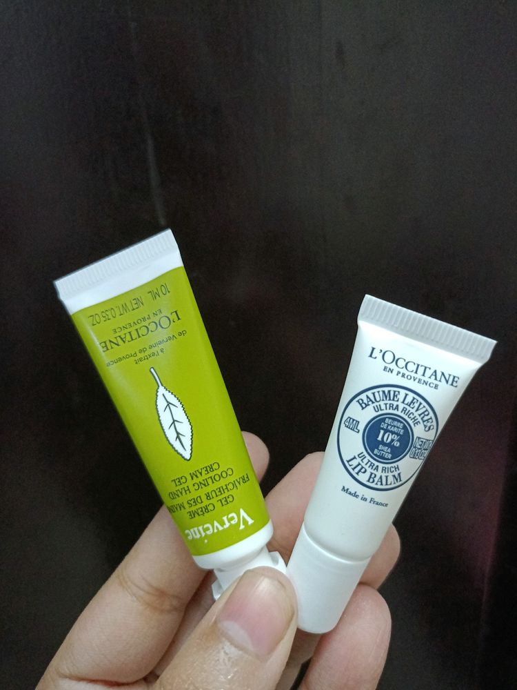 Diwali Sale L'occitane Hand Cream And Lip Balm