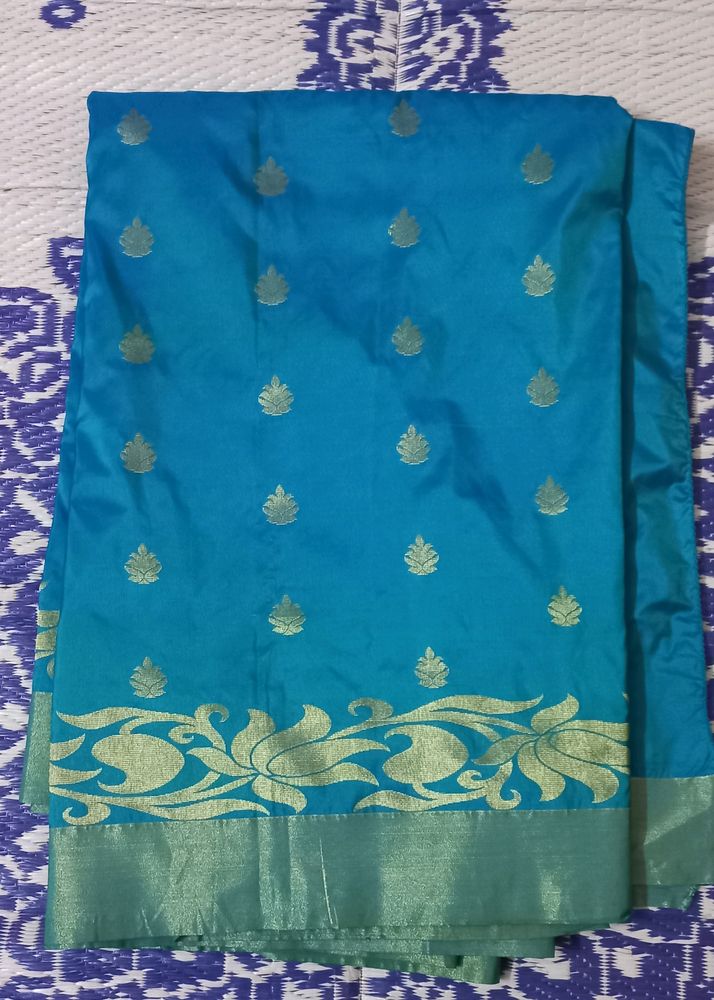 pattu type double shining saree