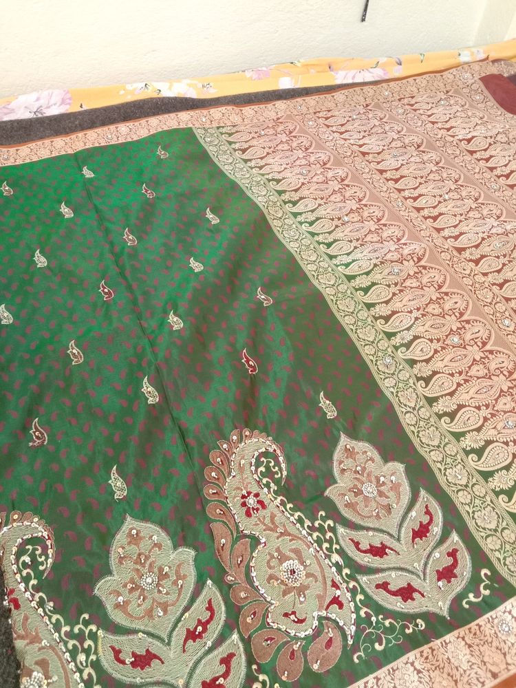 Silk Zardosi Saree