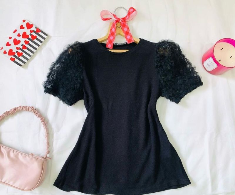 Zara Black Top