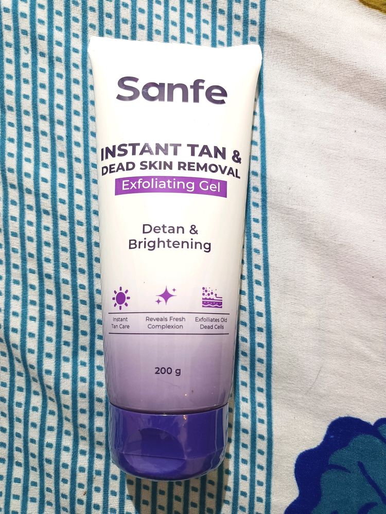 Sanfe Instant Tan &Dead Skin RemovalExfoliatingGel